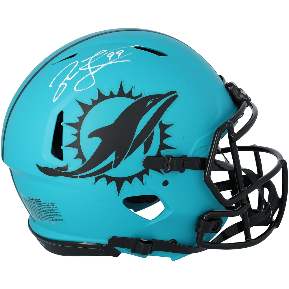 Jason Taylor Miami Dolphins Autographed Riddell Rave Speed Authentic Helmet