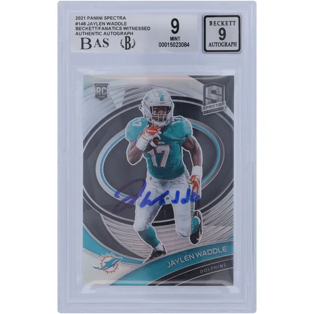 Jaylen Waddle Miami Dolphins Fanatics Exclusive Parallel Panini Instant NFL  Week 6 Two Touchdowns Single Rookie rading Card - Limited Edition of 99