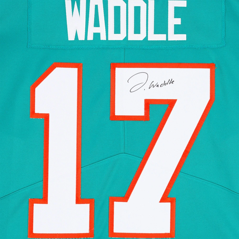 Maillot Nike dédicacé par Jaylen Waddle des Miami Dolphins