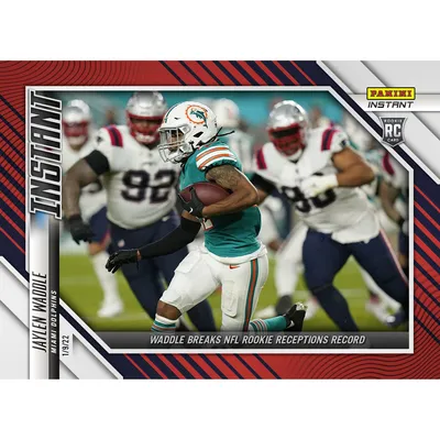 Jaylen Waddle Miami Dolphins Unsigned NFL Rookie Debut Touchdown Photograph