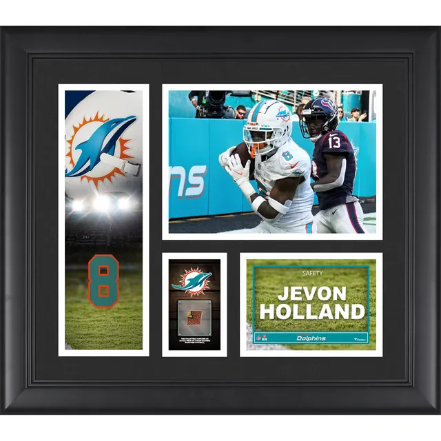 Lids Jaylen Waddle Miami Dolphins Fanatics Authentic Framed 15 x