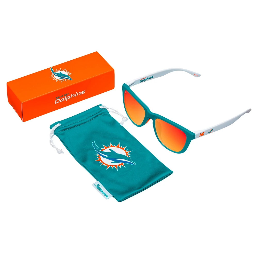 Lunettes de soleil de sport haut de gamme Knockaround Miami Dolphins