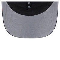 Casquette extensible à boutons-pression New Era bleu marine/noir Miami Dolphins Adventure Drinks Pattern 9SEVENTY pour homme