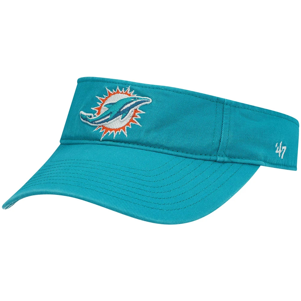 Men's '47 Aqua Miami Dolphins Clean Up Visor