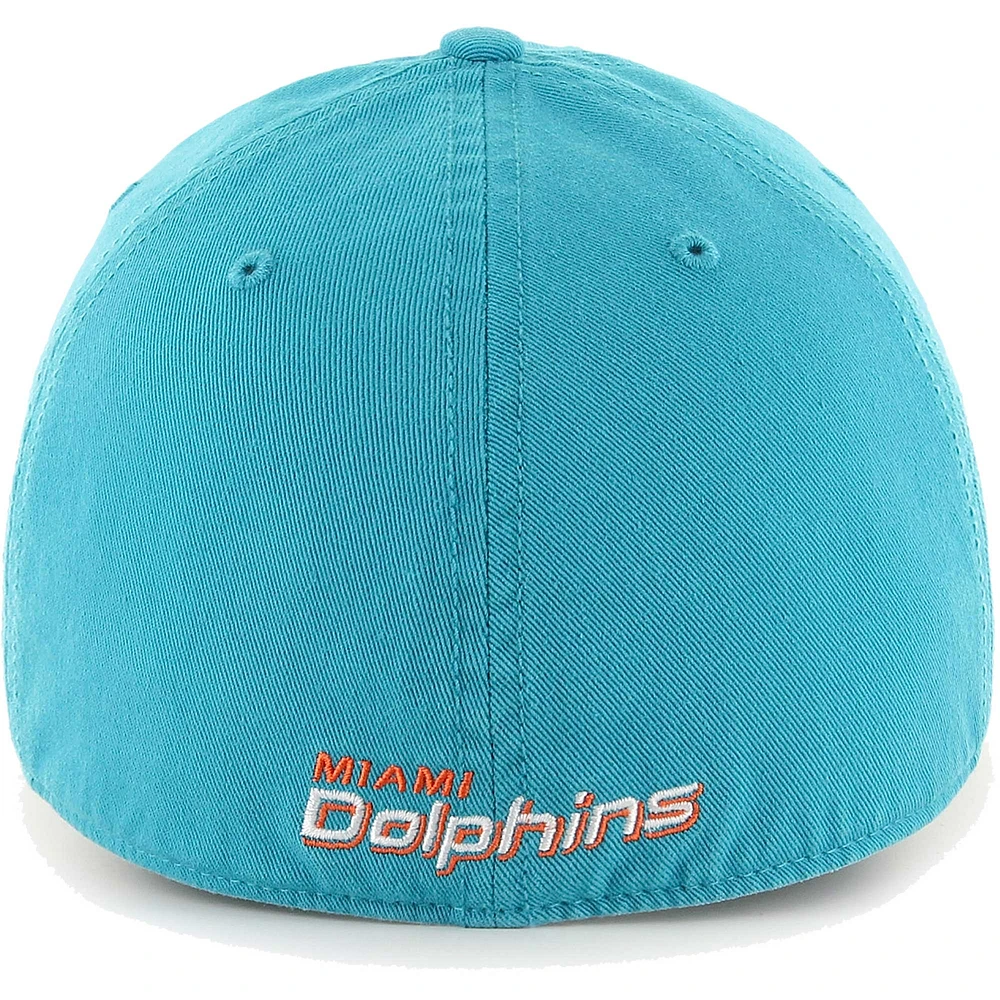 Casquette ajustée '47 Aqua Miami Dolphins Franchise Logo pour homme