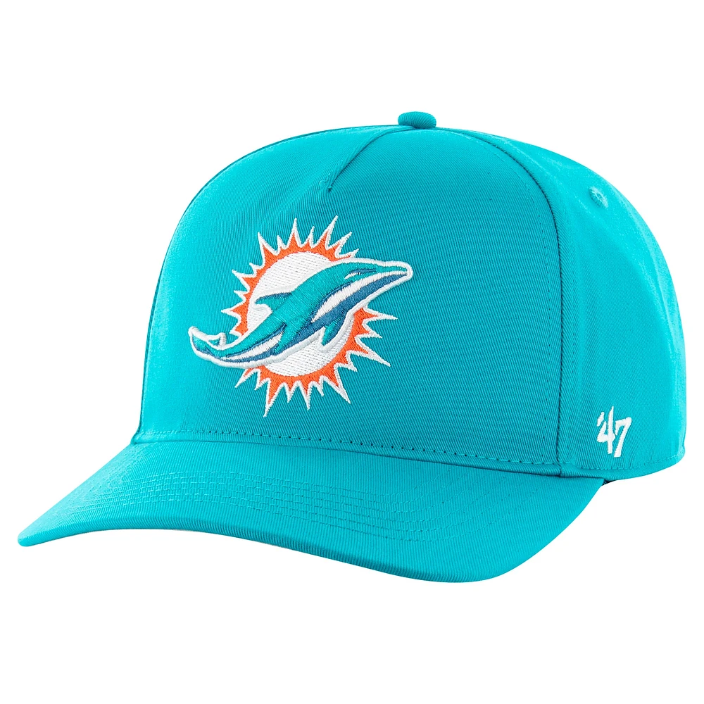 Casquette ajustable Hitch '47 Aqua Miami Dolphins pour homme