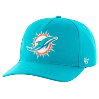 Casquette ajustable Hitch '47 Aqua Miami Dolphins pour homme