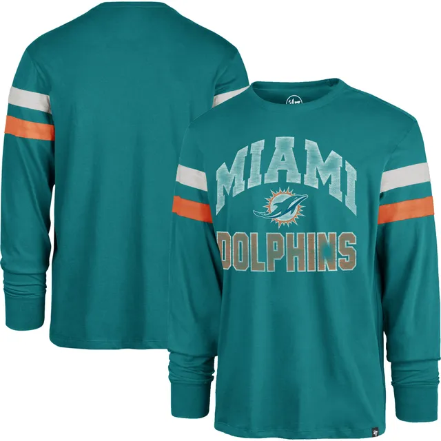 Lids Miami Dolphins Starter Halftime Long Sleeve T-Shirt - Black