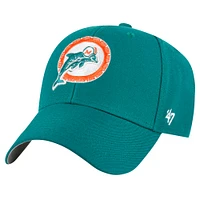 Casquette ajustable MVP des Dolphins de Miami '47 Aqua pour homme