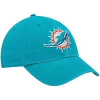 Men's '47 Aqua Miami Dolphins Primary Clean Up Adjustable Hat