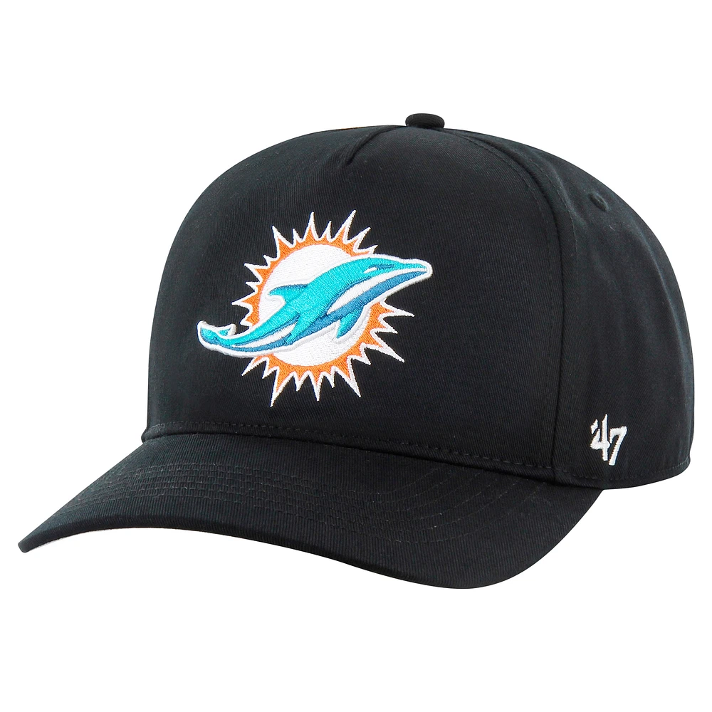 Casquette ajustable Hitch noire Miami Dolphins '47 pour homme