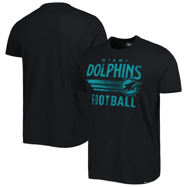 Men's Starter Heathered Gray Miami Dolphins Halftime Long Sleeve T-Shirt