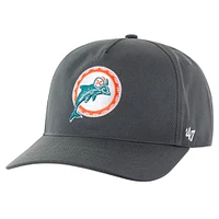 Casquette ajustable Hitch 47 pour homme, couleur anthracite, Miami Dolphins
