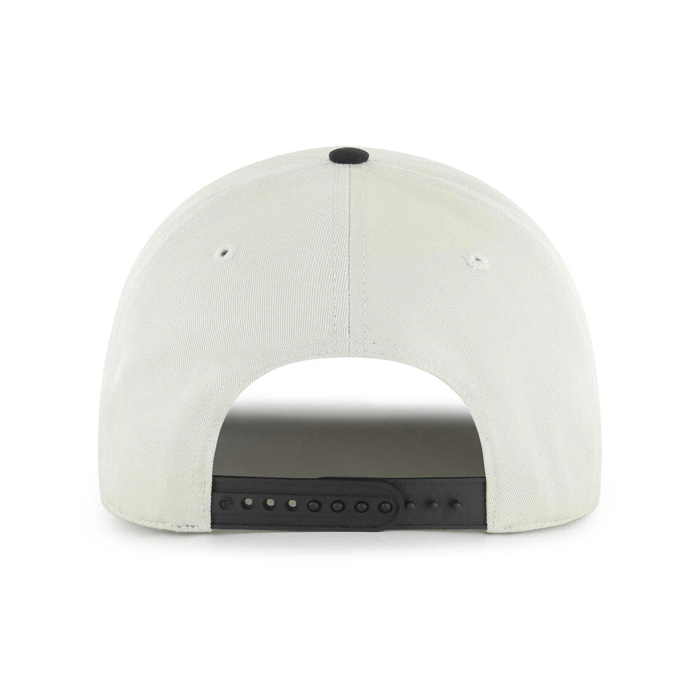 Men's '47 Cream/Black Miami Dolphins Safe Bet Stable Hitch Adjustable Hat