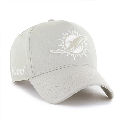 Casquette ajustable « 47 » pour homme, couleur crème, Miami Dolphins Foundation Offside