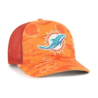 Casquette ajustable orange « 47 » des Dolphins de Miami pour homme