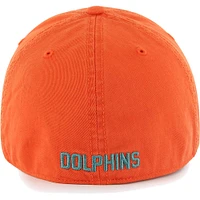 Men's '47 Orange Miami Dolphins Gridiron Classics Franchise Legacy Fitted Hat