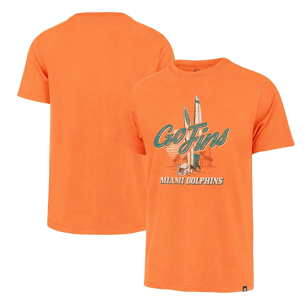 Men's '47 Orange Miami Dolphins Regional Franklin T-Shirt