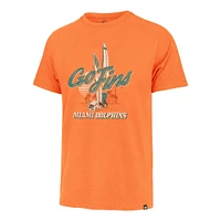 T-shirt régional Franklin '47 orange pour hommes des Dolphins de Miami