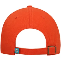 Casquette réglable '47 Orange Miami Dolphins Secondary Clean Up pour homme