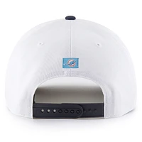 Casquette ajustable blanche patriotique des Dolphins de Miami 1947 pour homme