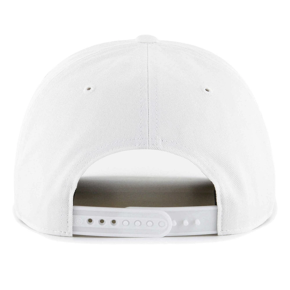 Casquette réglable '47 blanche Miami Dolphins Roscoe Hitch pour hommes