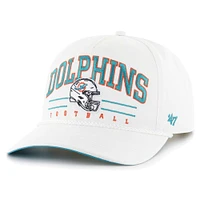 Casquette réglable '47 blanche Miami Dolphins Roscoe Hitch pour hommes