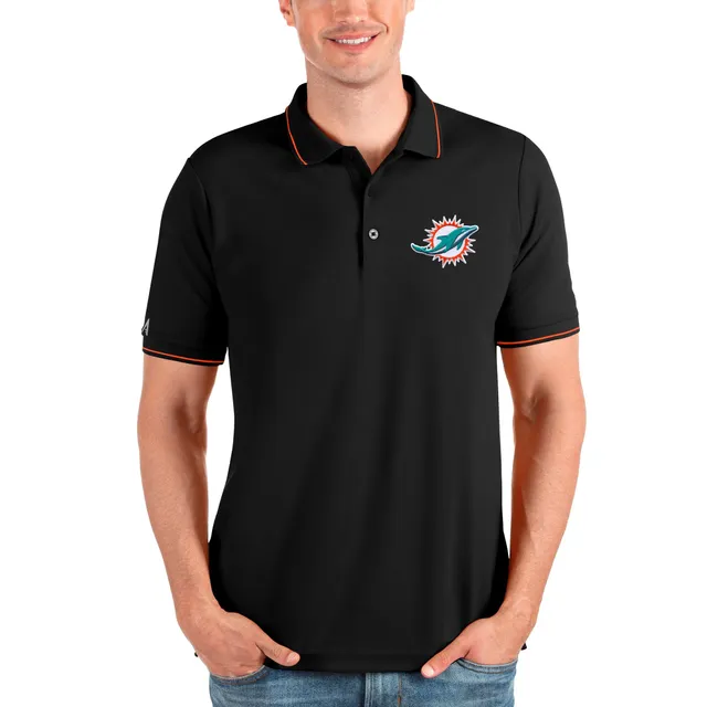 Miami Dolphins Tommy Bahama Miramar Blooms Polo - Gray