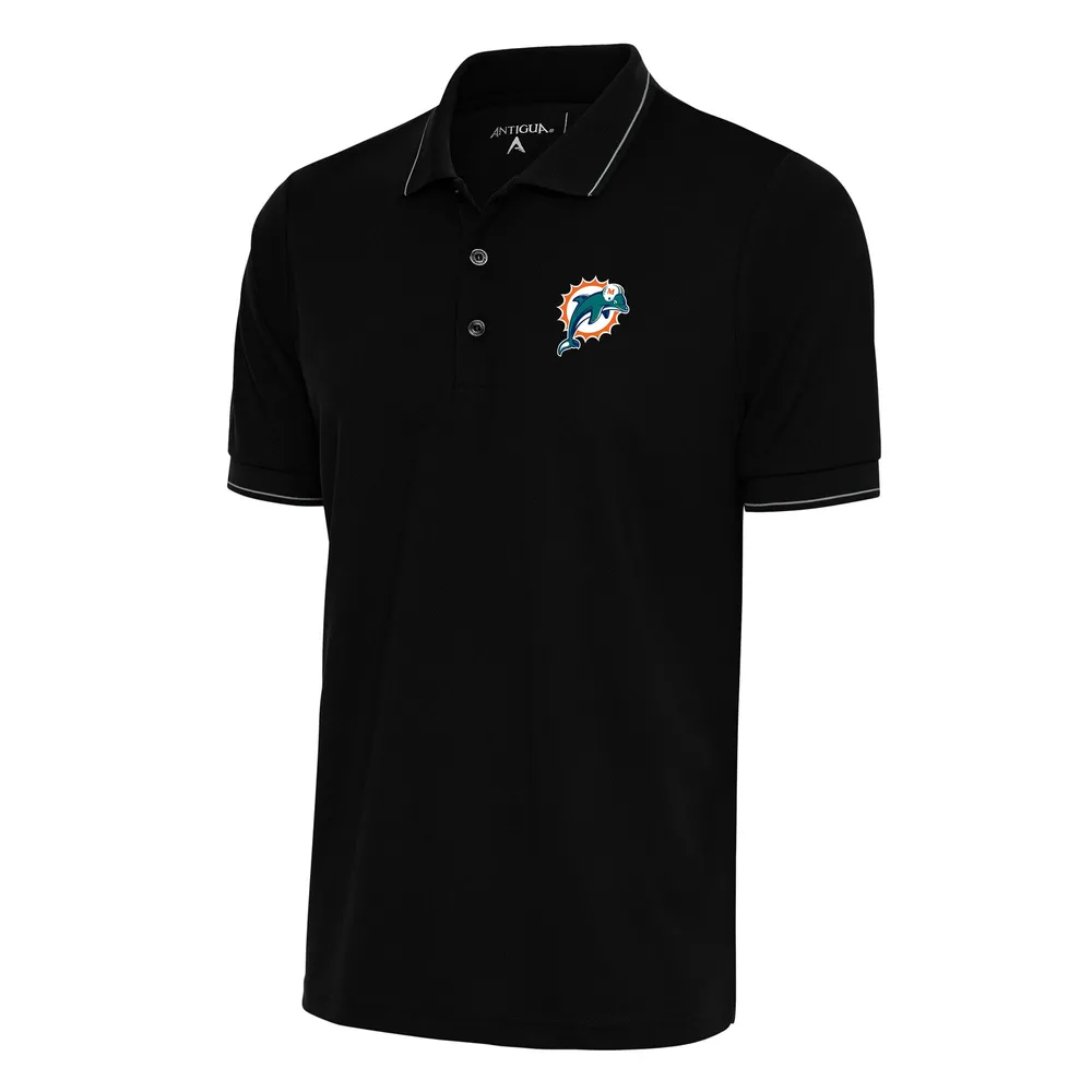 Lids Miami Dolphins Antigua Team Logo Throwback Affluent Polo