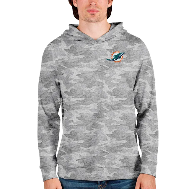 Lids Miami Dolphins Antigua Women's Victory Logo Pullover Sweatshirt