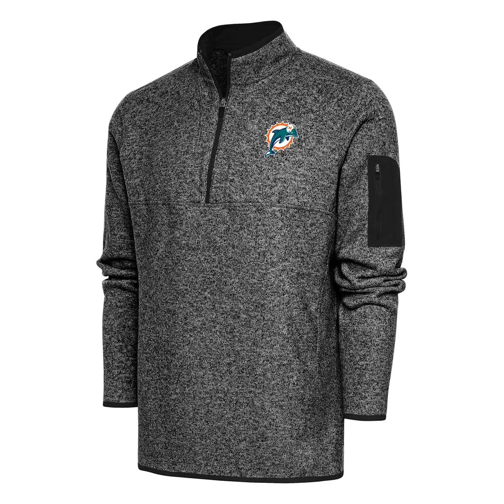 Lids Miami Dolphins Antigua Victory Full-Zip Hoodie