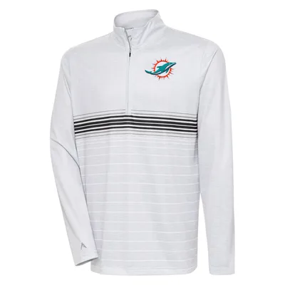 Miami Dolphins Antigua Women's Generation Full-Zip Jacket - Black/Charcoal