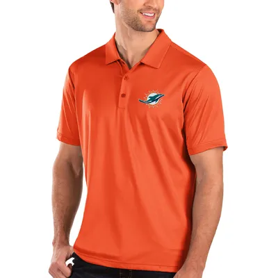 Antigua Apparel / Women's Miami Dolphins Balance White Polo