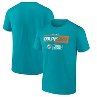 Men's Aqua Miami Dolphins NFL x Bud Light T-Shirt