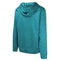 Men's Aqua Miami Dolphins Streak Fleece Pullover Hoodie