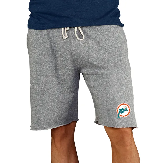 Men's New Era White Miami Dolphins Tie-Dye Shorts