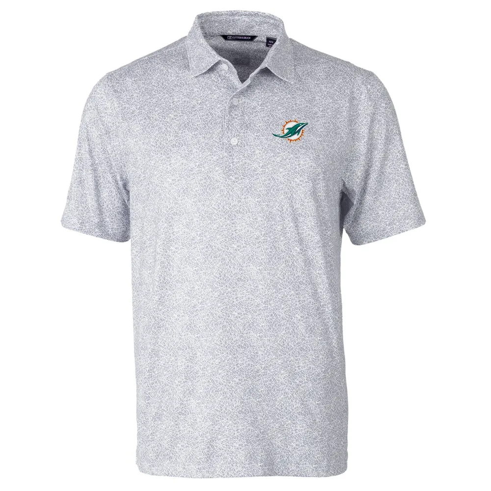 Vineyard Vines Men's Gray, White Miami Dolphins Winstead Stripe