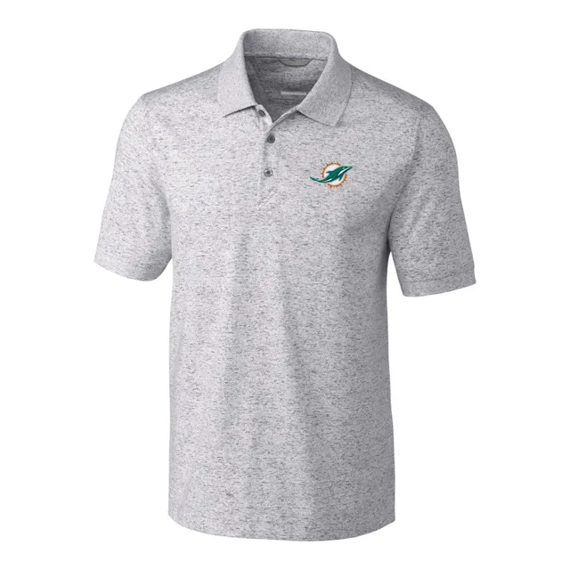 Lids Miami Dolphins Cutter & Buck Advantage Pique Long Sleeve Polo