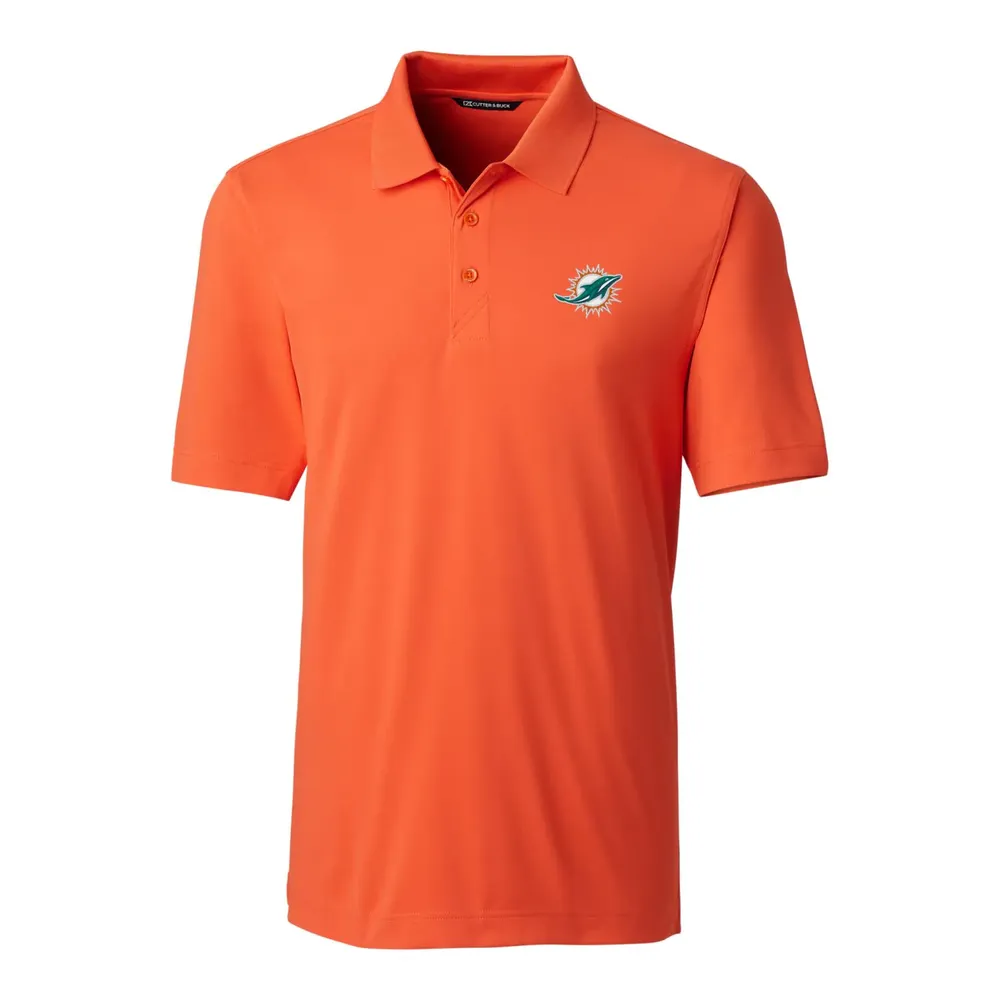 Lids Miami Dolphins Cutter & Buck Big Tall Forge Stretch Polo