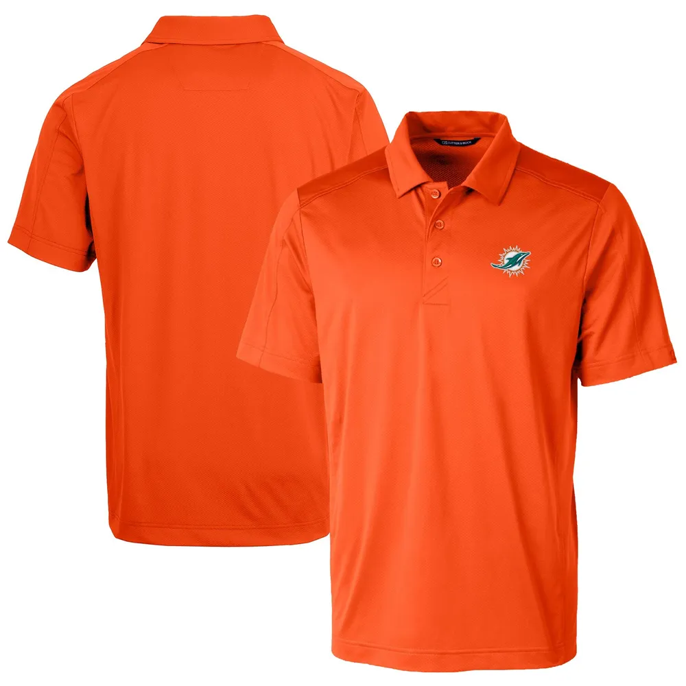 Lids Miami Dolphins Cutter & Buck Prospect Textured Stretch Polo