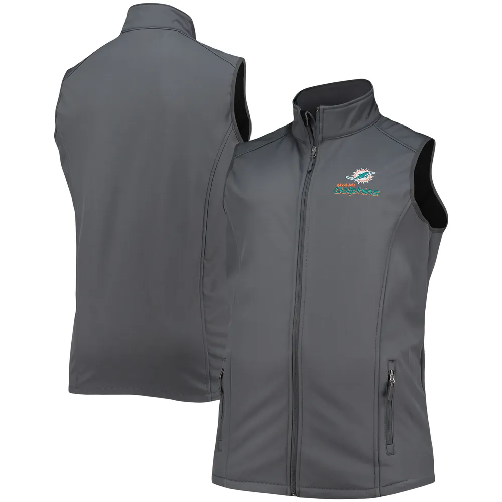 Lids Miami Dolphins Dunbrooke Big & Tall Archer Softshell Full-Zip Vest -  Charcoal