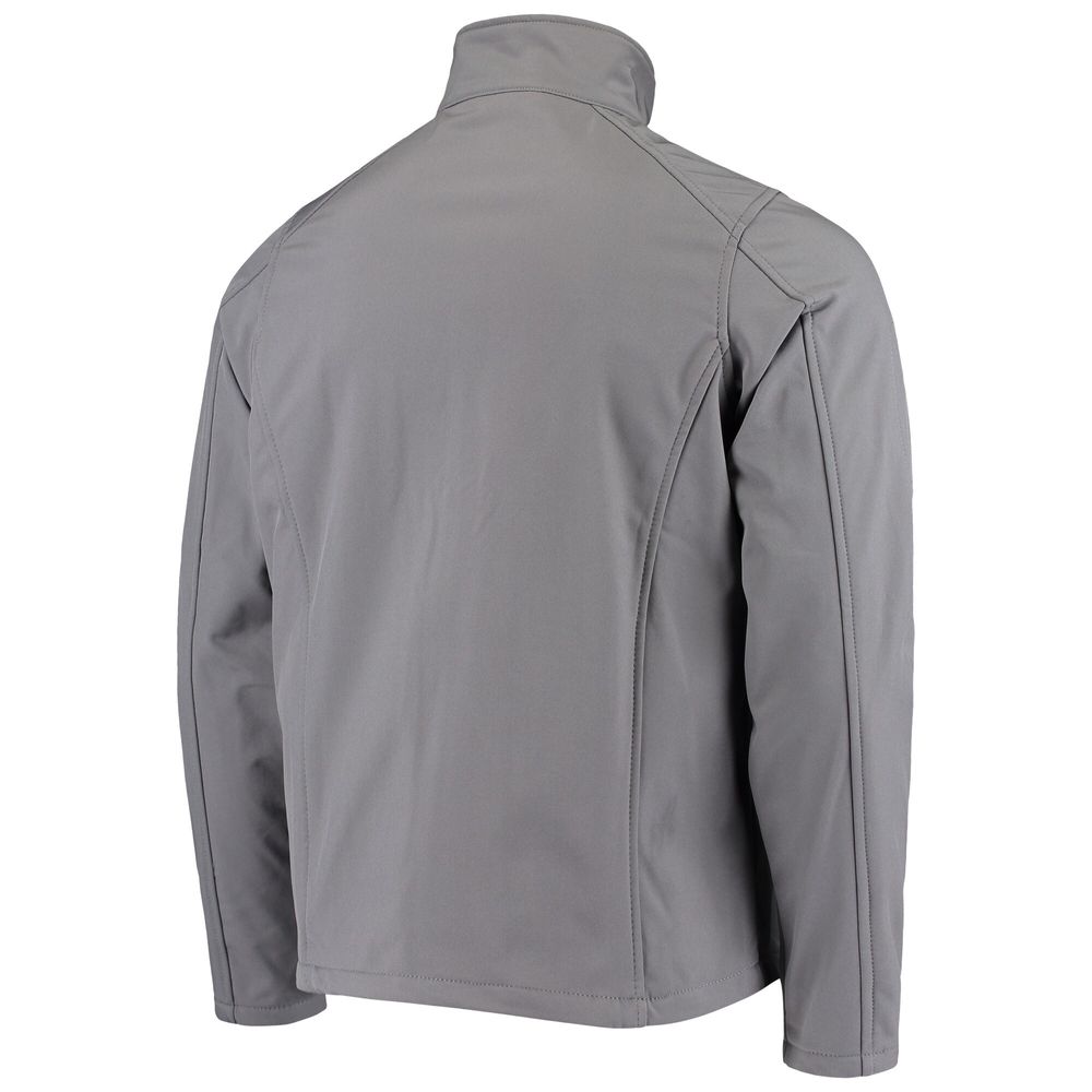 Men's Dunbrooke Charcoal Miami Dolphins Sonoma Softshell Full-Zip Jacket