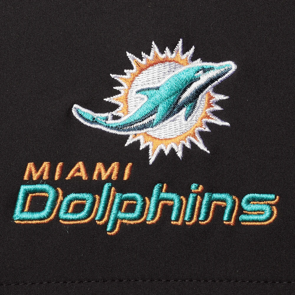 Men's Dunbrooke Realtree Camo/Black Miami Dolphins Circle Hunter Softshell Full-Zip Jacket