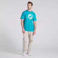 Men's Fanatics Aqua Miami Dolphins Legacy Cotton T-Shirt