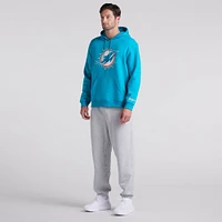 Men's Fanatics  Aqua Miami Dolphins Legacy Fleece Pullover Hoodie