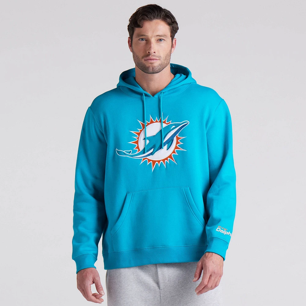 Men's Fanatics  Aqua Miami Dolphins Pylon Cam Legacy Pullover Hoodie