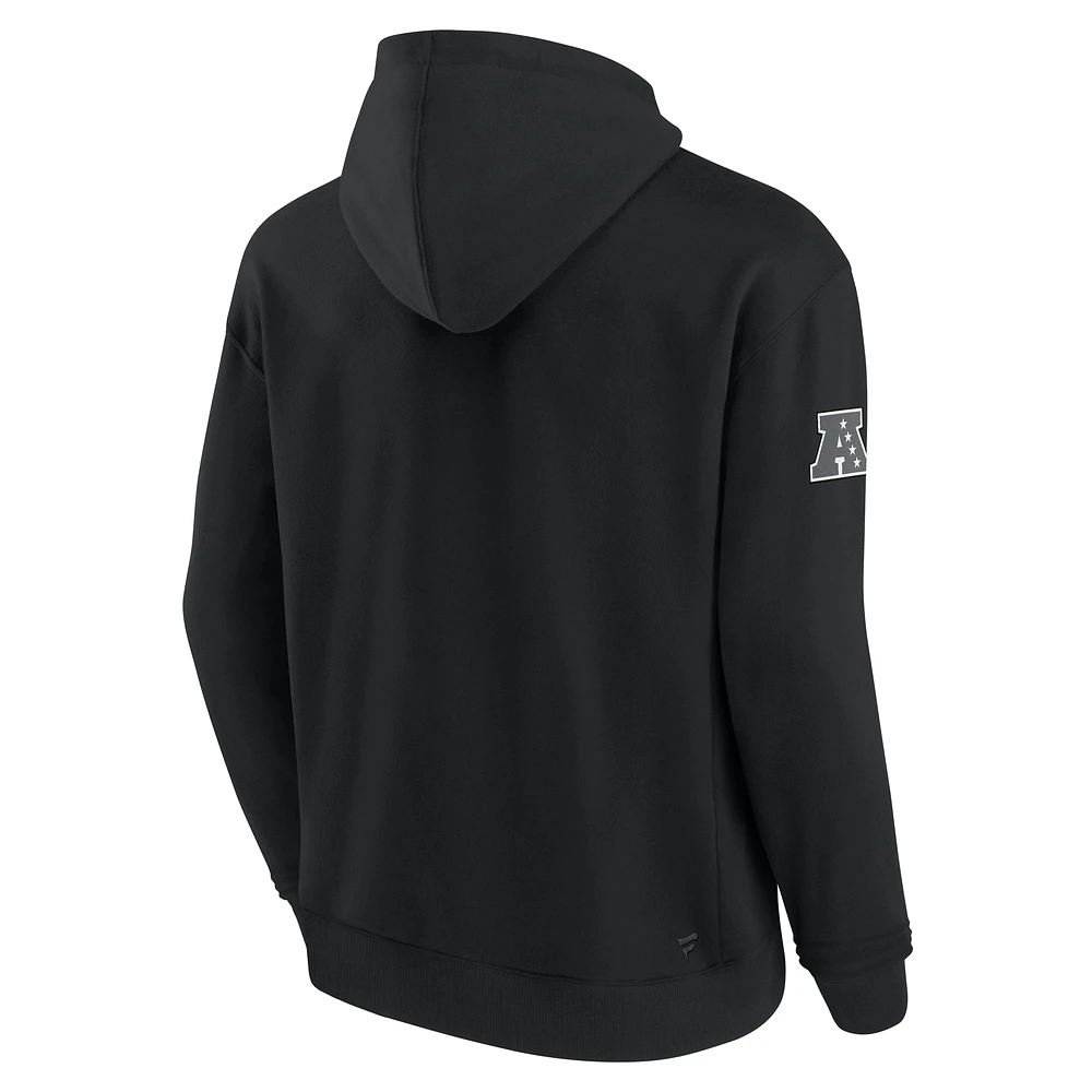 Men's Fanatics Black Miami Dolphins Elements Pace Pullover Hoodie