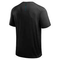 T-shirt Fanatics pour homme, noir, avec logo du front office des Miami Dolphins