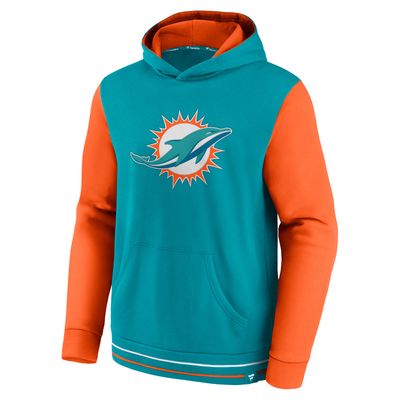 Vintage Miami Dolphins Hoodie Mens XL Black Sweatshirt NFL Football Double  Hood