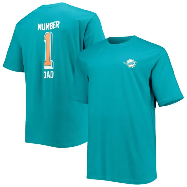 Lids Miami Dolphins Fanatics Branded Big & Tall Color Pop T-Shirt